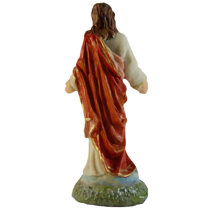 Imagem do Sagrado Coração de Jesus de Resina - 15 cm | Comprar na Lojinha Uai