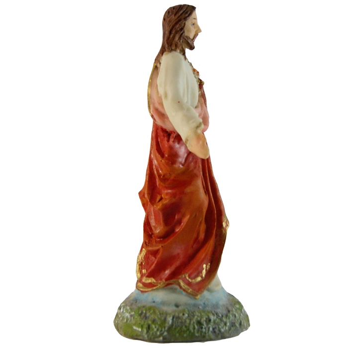 Imagem do Sagrado Coração de Jesus de Resina - 15 cm | Comprar na Lojinha Uai