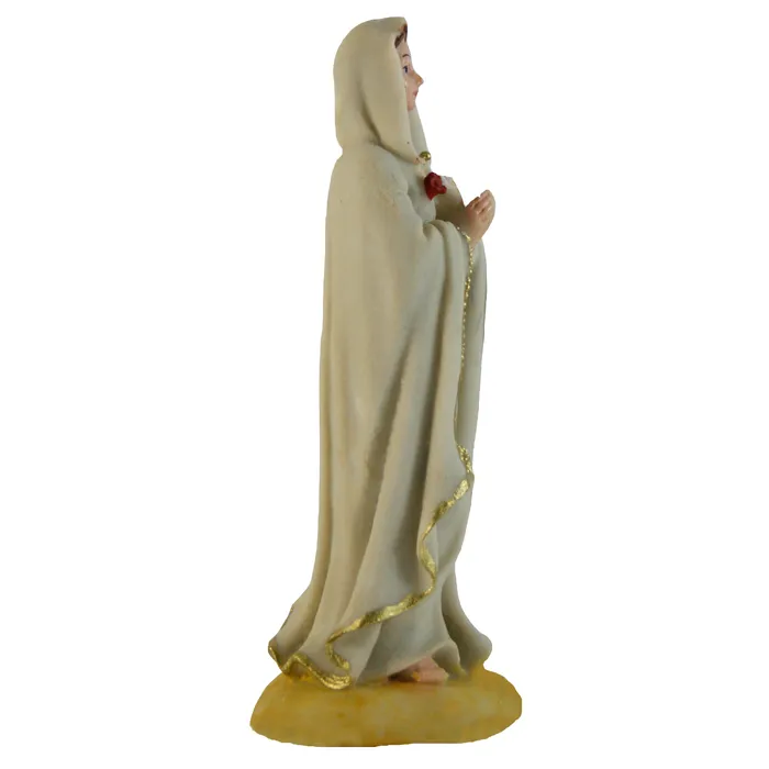 Imagem de Nossa Senhora da Rosa Mística de Resina - 15 cm | Comprar na Lojinha Uai