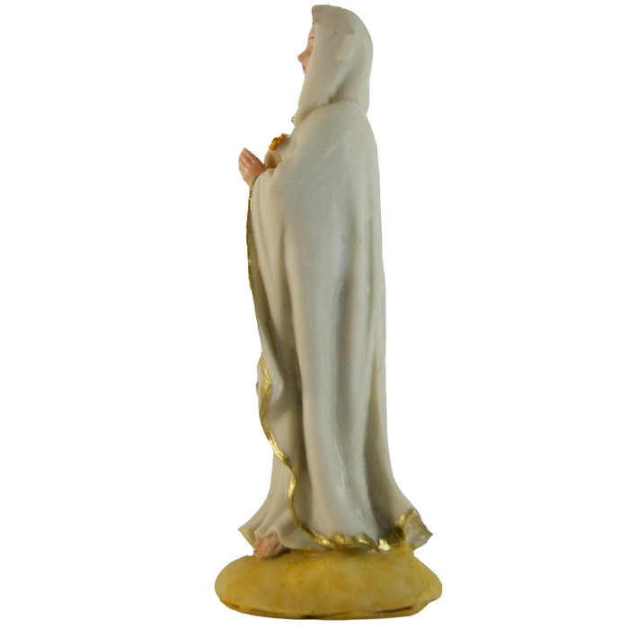 Imagem de Nossa Senhora da Rosa Mística de Resina - 15 cm | Comprar na Lojinha Uai