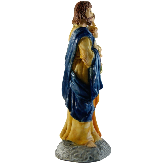 Imagem da Sagrada Família em Resina - 15 cm | Comprar na Lojinha Uai