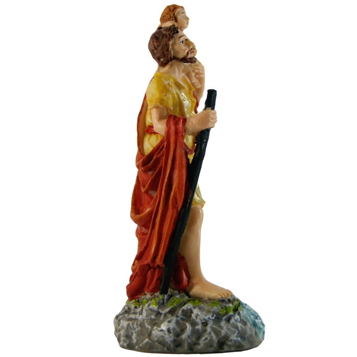 Imagem de São Cristóvão de Resina - 15 cm | Comprar na Lojinha Uai