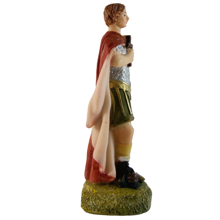 Imagem de Santo Expedito de Resina - 15 cm | Comprar na Lojinha Uai