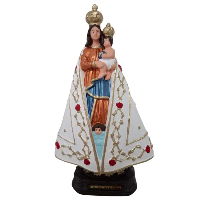 Imagem de Nossa Senhora de Nazaré de Borracha Inquebrável | Comprar na Lojinha Uai