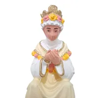 Imagem de Nossa Senhora de La Salete sentada de Borracha | Comprar na Lojinha Uai - imagem 5