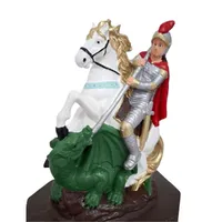 Imagem de São Jorge de Borracha Inquebrável - 21 cm | Comprar na Lojinha Uai - imagem 4