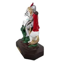 Imagem de São Jorge de Borracha Inquebrável - 21 cm | Comprar na Lojinha Uai - imagem 4