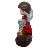 Imagem de São Miguel Arcanjo Infantil de Borracha Inquebrável | Comprar na Lojinha Uai - imagem 4