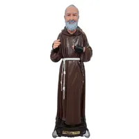 Imagem de São Padre Pio de Borracha Inquebrável | Comprar na Lojinha Uai - imagem 1