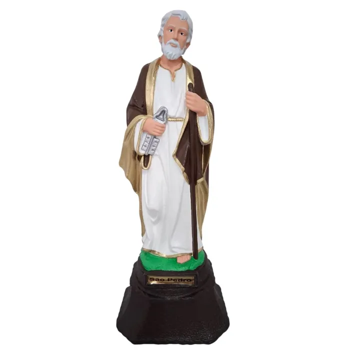Imagem de São Pedro de Borracha Inquebrável - 37 cm | Comprar na Lojinha Uai