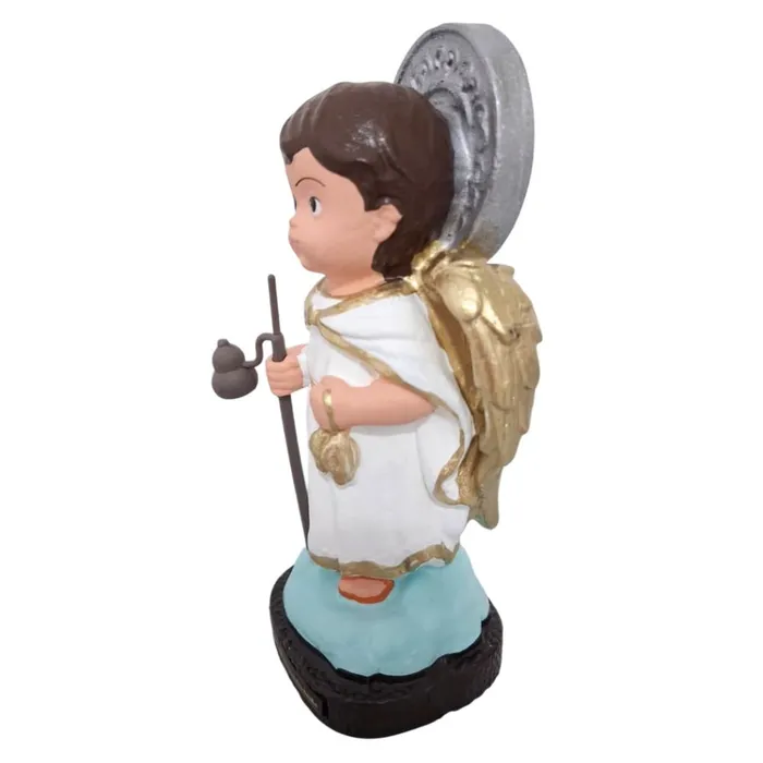 Kit Trio de Arcanjos São Miguel São Rafael e São Gabriel Infantil de Borracha | Lojinha Uai