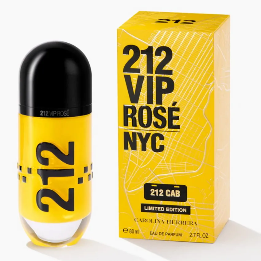 Perfume 212 VIP Rosé Cab EDP Feminino Carolina Herrera 80ml