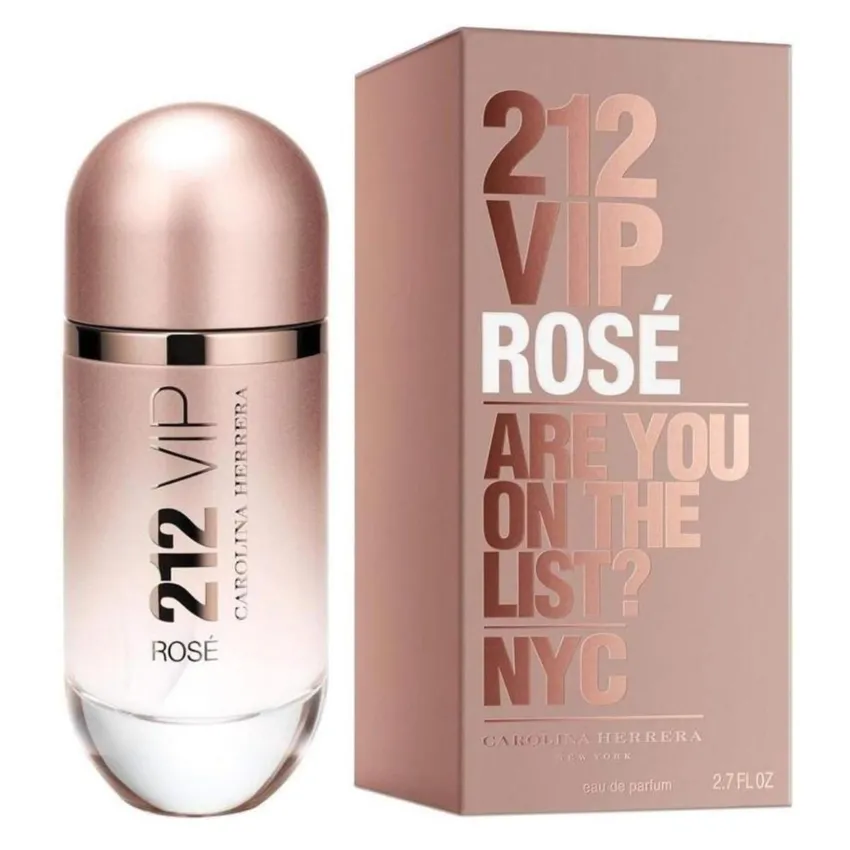 Perfume 212 VIP Rosé EDP Feminino Carolina Herrera 80ml