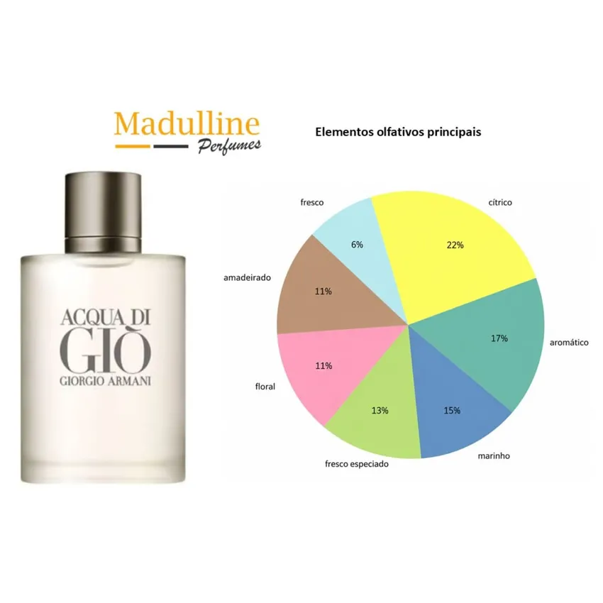 Perfume Acqua Di Giò EDT Masculino Giorgio Armani 100ml