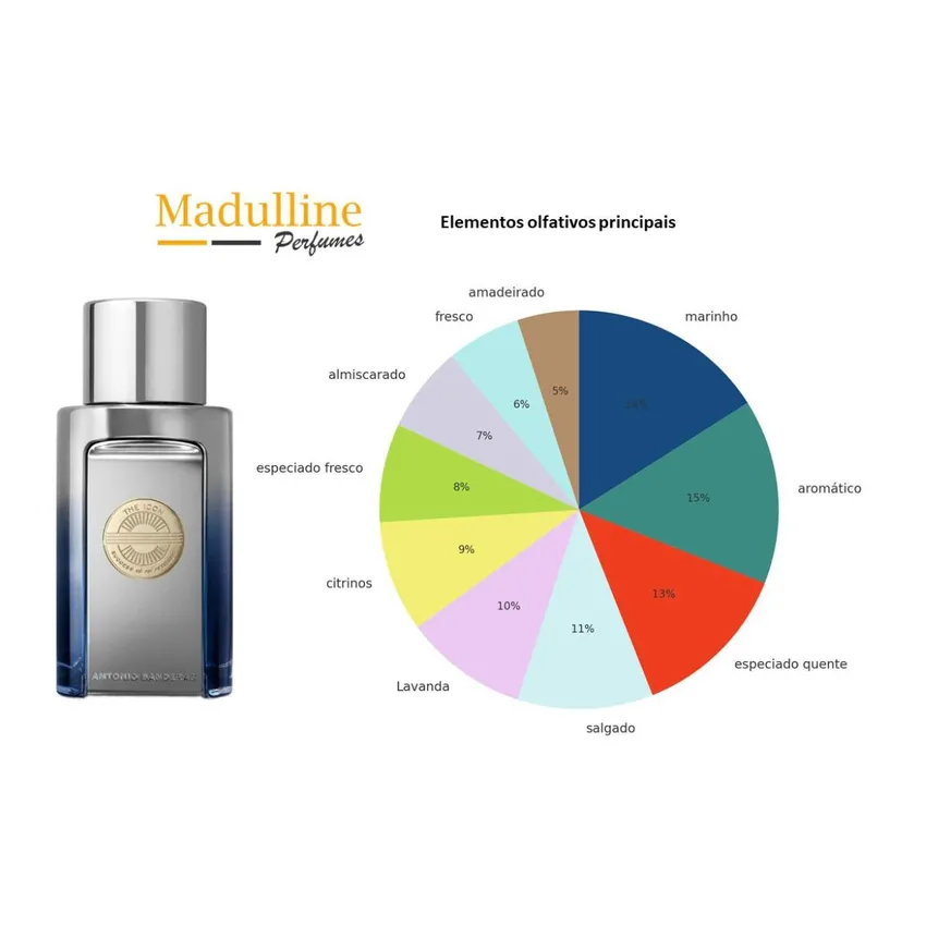 Perfume Antonio Banderas The Icon Elixir EDP Masculino 100ml