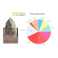 Perfume Árabe Al Mukhtalif Women EDP Feminino Nusuk 100ml - imagem 4