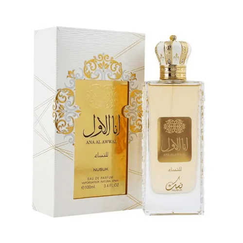 Perfume Árabe Ana Al Awwal Golden EDP Feminina Nusuk - 100ml