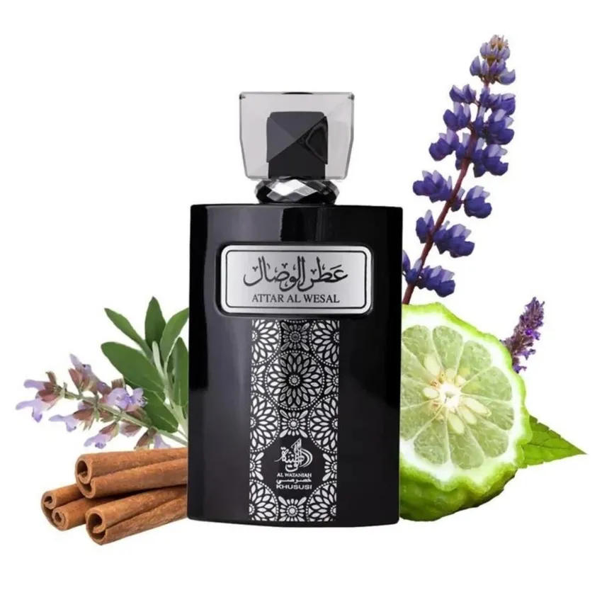 Perfume Árabe Attar Al Wesal EDP Masculino Al Wataniah 100ml