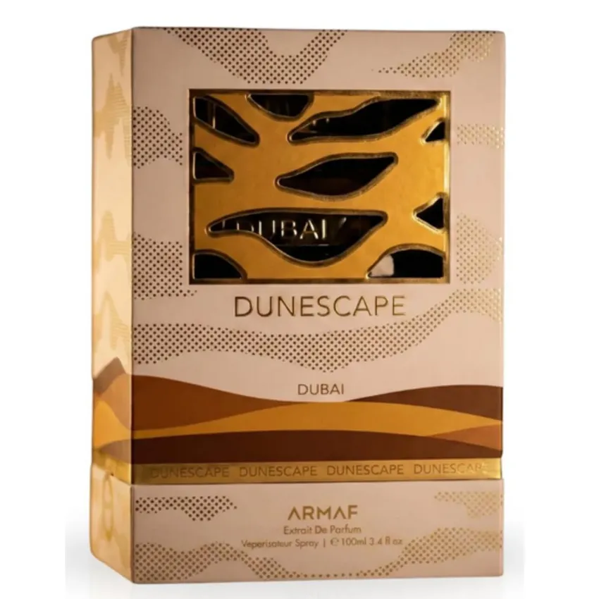 Perfume Árabe Dunescape Dubai Extrait de Parfum Unissex Armaf 100ml