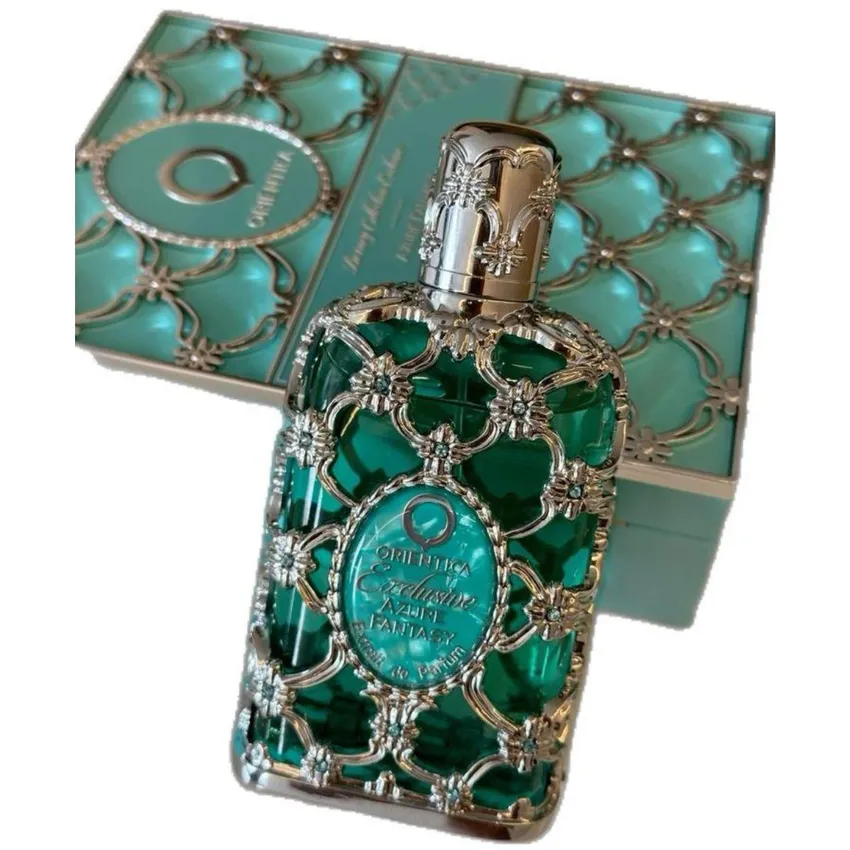 Perfume Árabe Exclusive Azure Fantasy Extrait de Parfum Unissex Orientica 80ml
