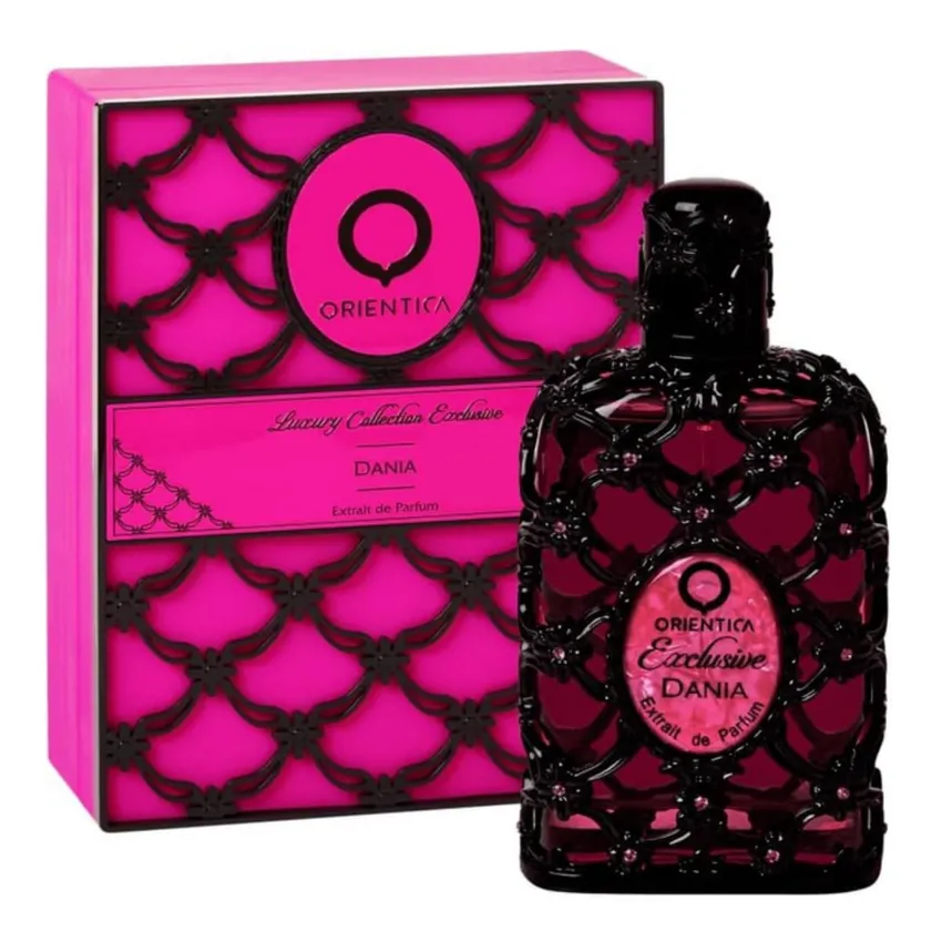 Perfume Árabe Exclusive Dania Extrait de Parfum Feminino Orientica 80ml