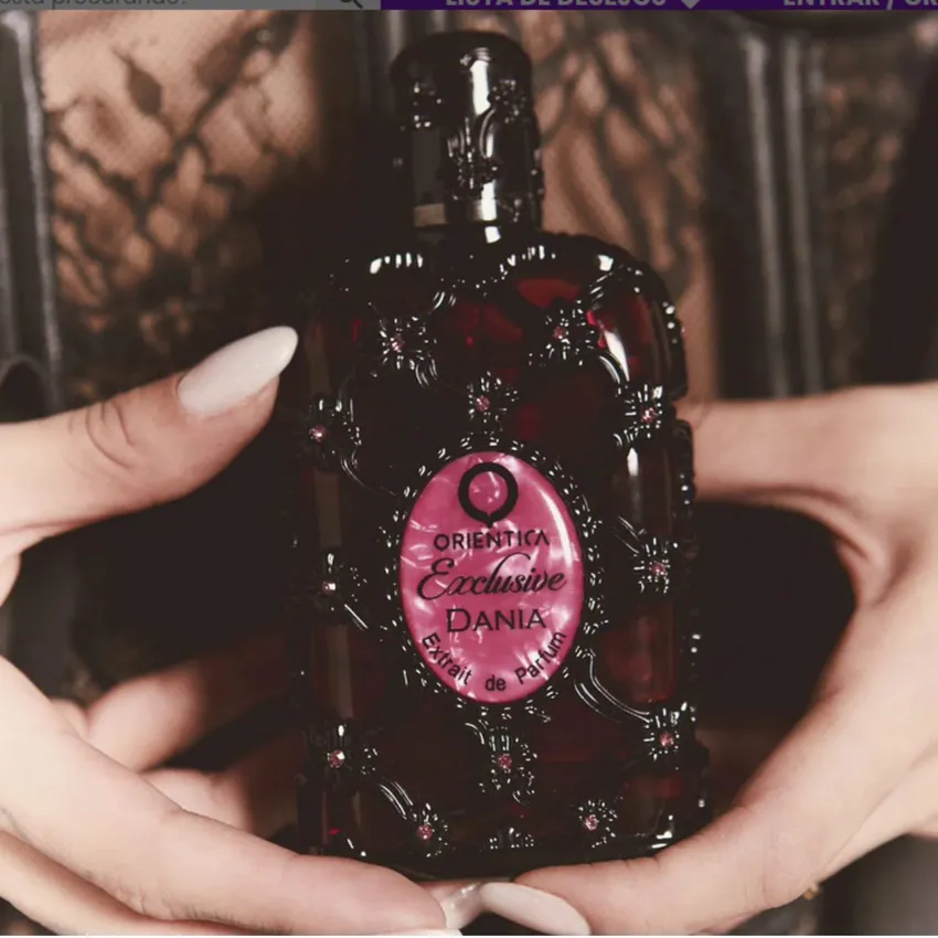 Perfume Árabe Exclusive Dania Extrait de Parfum Feminino Orientica 80ml