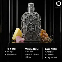 Perfume Árabe Exclusive Nardo Oud Extrait de Parfum Unissex Orientica 80ml - imagem 6
