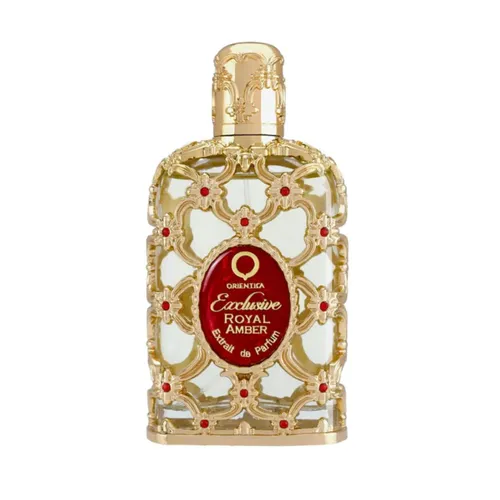 Perfume Árabe Exclusive Royal Amber Extrait de Parfum Unissex Orientica - 80ml