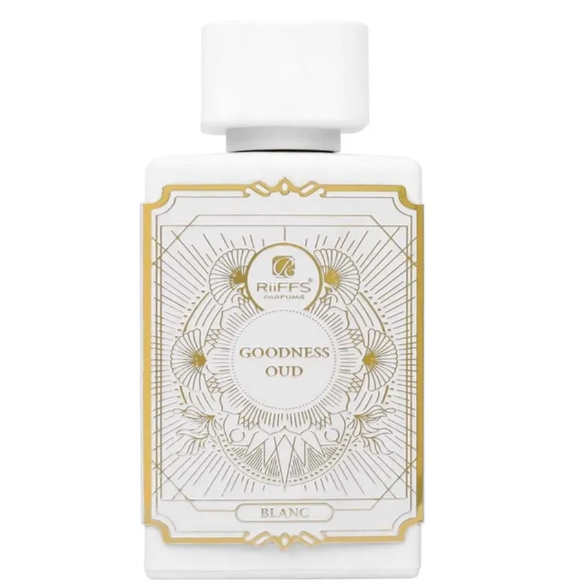 Perfume Árabe Goodness Oud Blanc EDP Unissex Riiffs 100ml