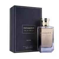 Perfume Árabe Infamous EDP Masculino Riiffs 100ml - imagem 1