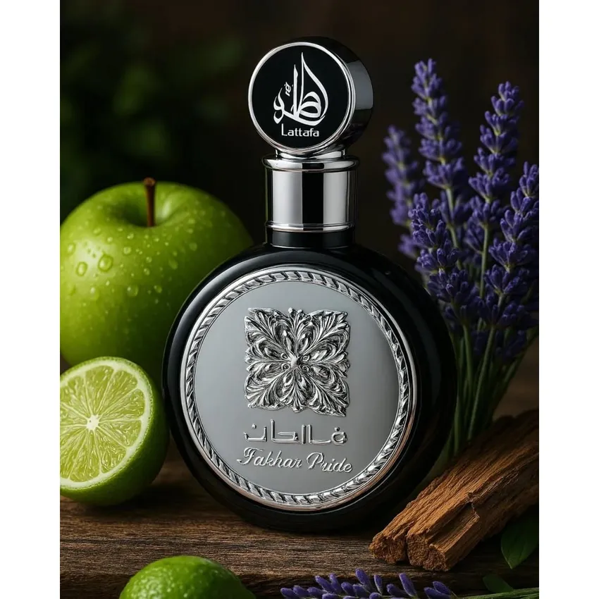Perfume Árabe Lattafa Fakhar Black EDP Masculino 100ml