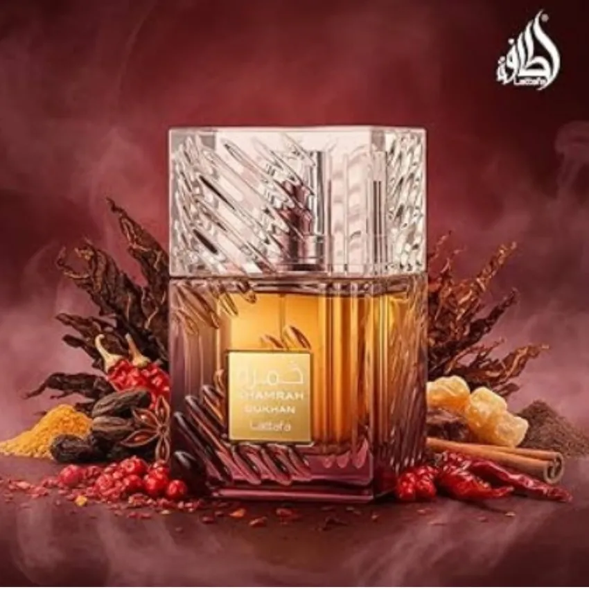 Perfume Árabe Lattafa Khamrah Dukhan EDP Unissex 100ml