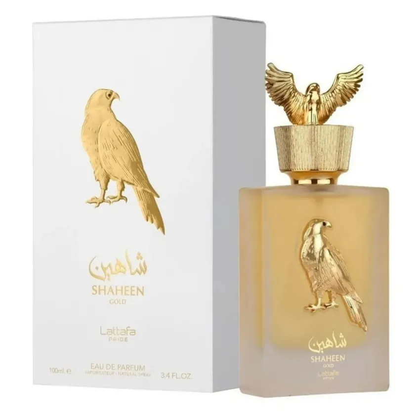 Perfume Árabe Lattafa Shaheen Gold EDP Unissex 100ml