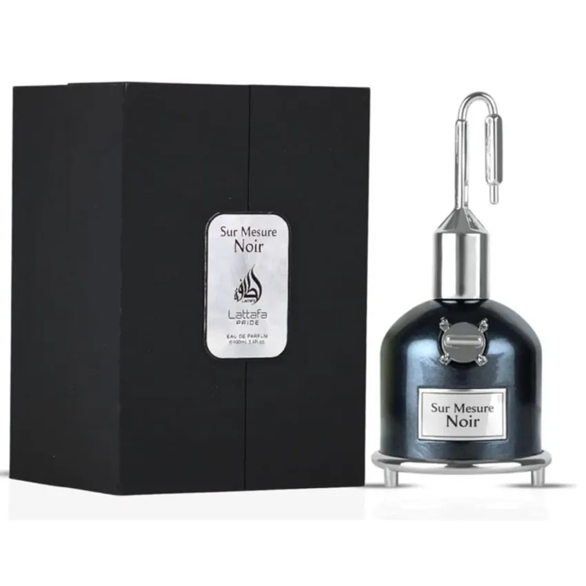 Perfume Árabe Lattafa Sur Mesure Noir EDP Unissex 100ml
