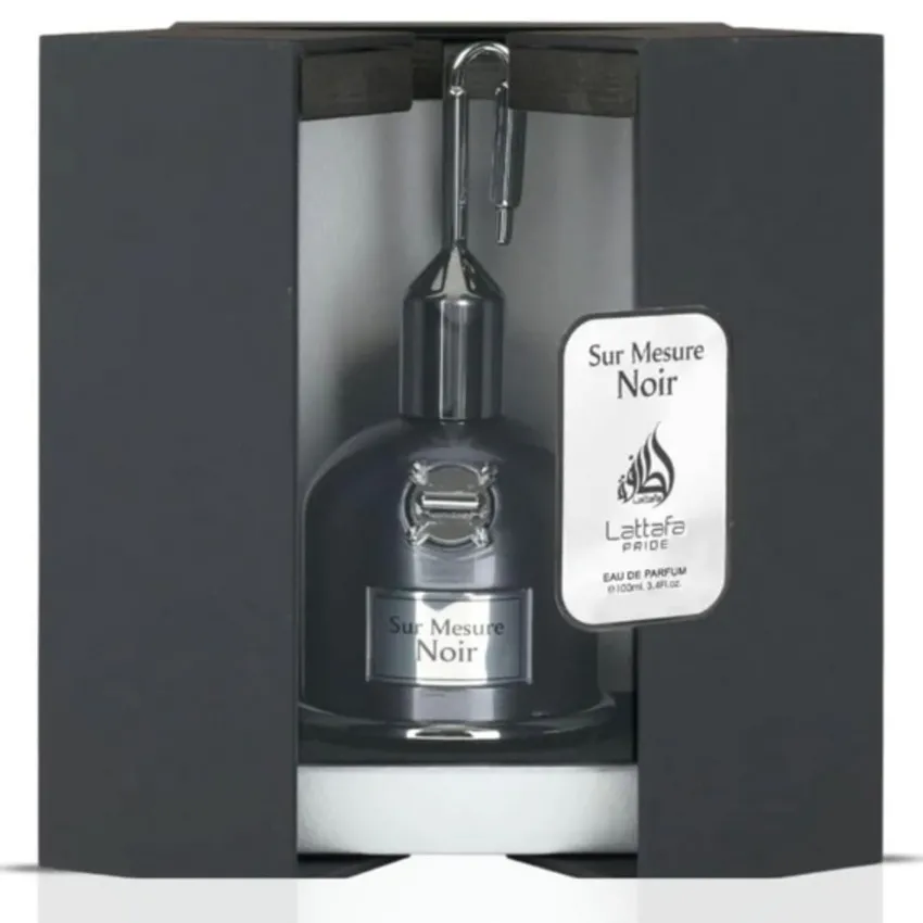 Perfume Árabe Lattafa Sur Mesure Noir EDP Unissex 100ml