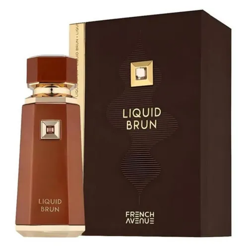 Perfume Árabe Liquid Brun EDP Masculino French Avenue - 100ml