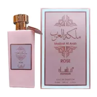 Perfume Árabe Malikat Al Arab Rose EDP Feminino Manasik 100ml - imagem 1