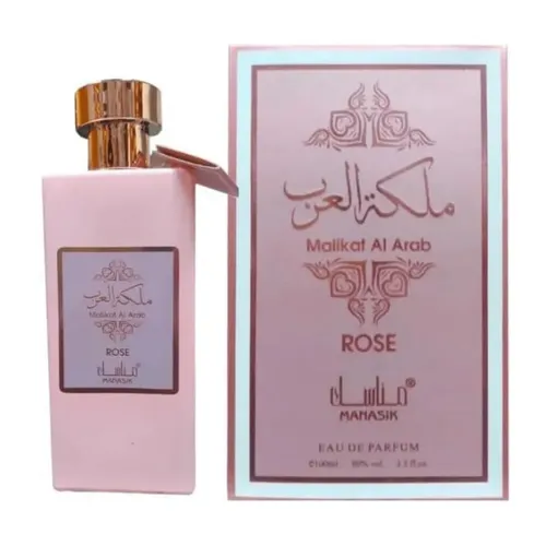 Perfume Árabe Malikat Al Arab Rose EDP Feminino Manasik - 100ml