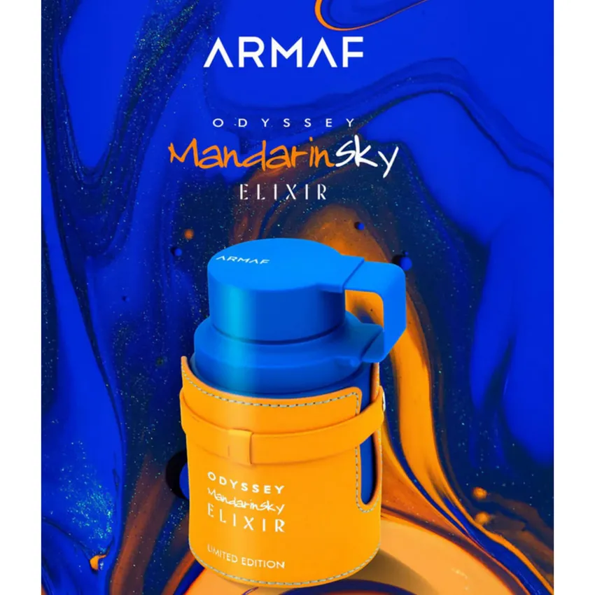 Perfume Árabe Odyssey Mandarin Sky Elixir EDP Unissex Armaf 100ml
