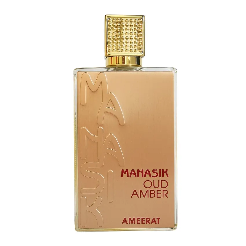 Perfume Árabe Oud Amber Ameerat EDP Unissex Manasik 100ml