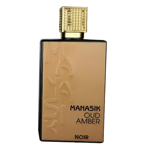 Perfume Árabe Oud Amber Noir EDP Unissex Manasik - 100ml