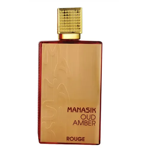 Perfume Árabe Oud Amber Rouge EDP Unissex Manasik - 100ml