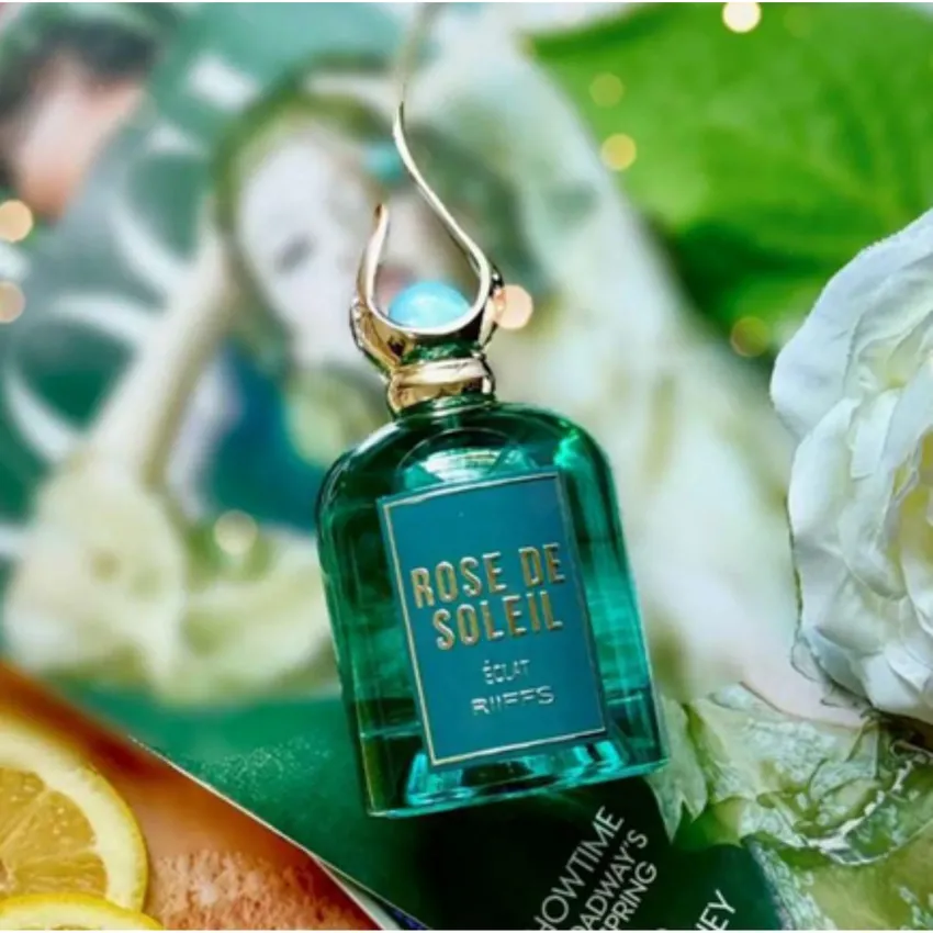 Perfume Árabe Rose De Soleil Eclat EDP Feminino Riiffs 100ml