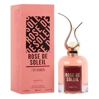 Perfume Árabe Rose De Soleil EDP Feminino Riiffs 100ml - imagem 1