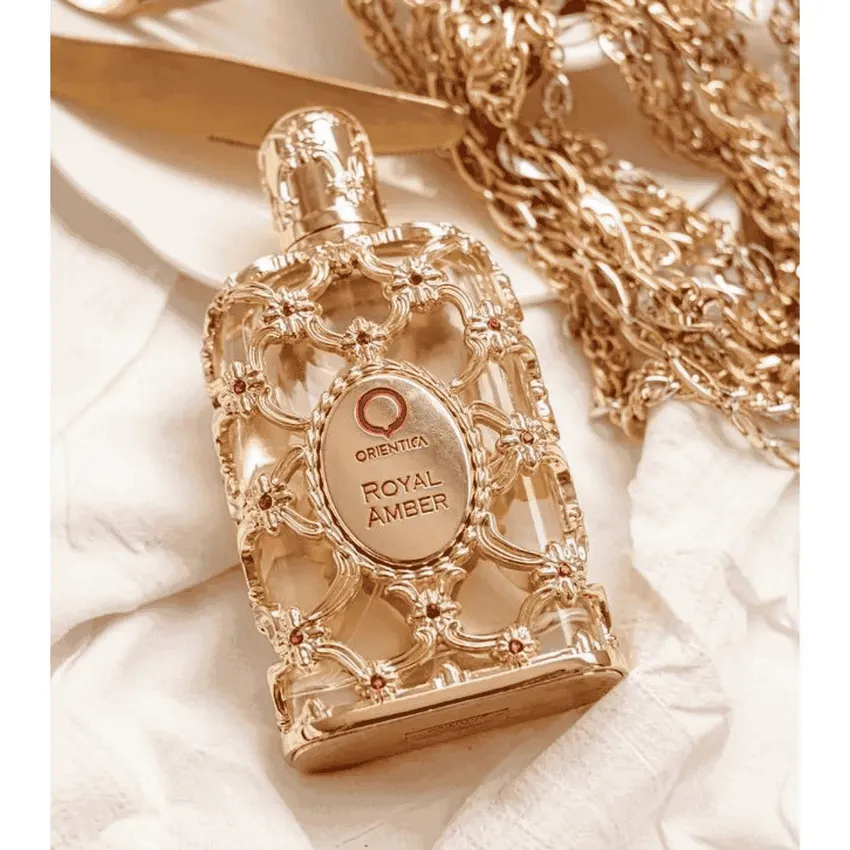 Perfume Árabe Royal Amber EDP Unissex Orientica 80ml