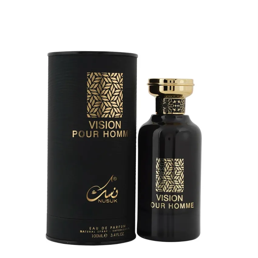 Perfume Árabe Vision Pour Homme EDP Masculino Nusuk 100ml