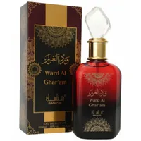 Perfume Árabe Ward Al Gharam EDP Feminino Manasik 100ml - imagem 1