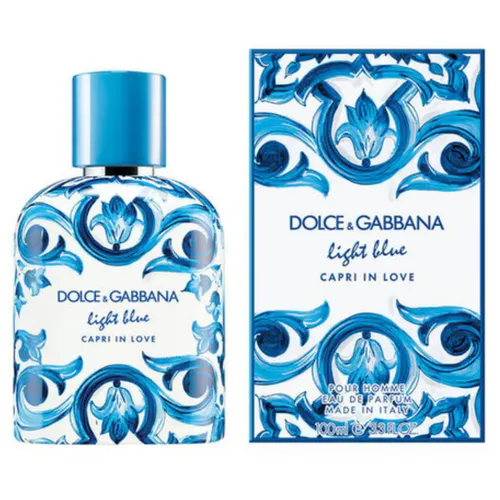 Perfume Dolce & Gabbana Light Blue Capri In Love EDP Masculino - 100ml