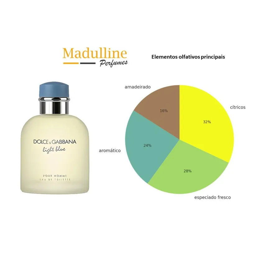 Perfume Dolce & Gabbana Light Blue EDT Masculino 100ml