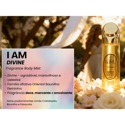 Body Splash Armaf I am Divine Feminino - 250ml 